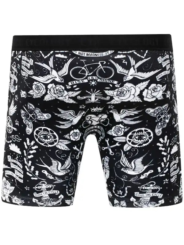 Velo Tattoo Performance Boxer Briefs - Cycology Clothing Europe